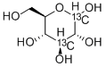 D-[1,3-13C2]GLUCOSE 化学構造式