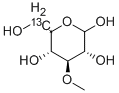 3-O-METHYL-D-[6-13C]GLUCOSE Struktur