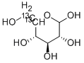 D-[5,6-13C2]GLUCOSE, 478529-46-3, 结构式