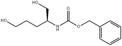 (S)-2-N-CBZ-AMINO-PENTANE-1,5-DIOL
 Struktur