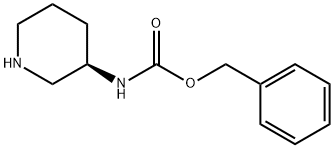 (R)-3-N-CBZ-AMINO-PIPERIDINE
 Struktur