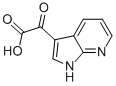 1H-Pyrrolo[2,3-b]pyridine-3-acetic acid, a-oxo- Structure