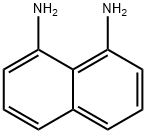 1,8-ジアミノナフタレン 化学構造式