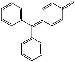 4-(Diphenylmethylene)-2,5-cyclohexadiene-1-one Struktur