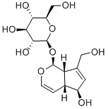 桃叶珊瑚苷,479-98-1,结构式