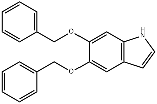 5,6-二苄氧基吲哚, 4790-19-6, 结构式