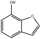 ベンゾフラン-7-オール 化学構造式