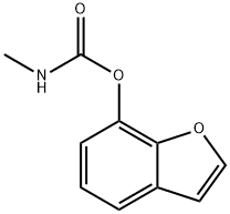 N-Methylcarbamic acid benzofuran-7-yl ester|