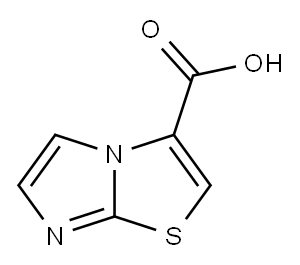 Imidazo[2,1-b]thiazole-3-carboxylic acid (9CI) Structure