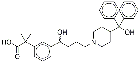 メタ-フェキソフェナジン 化学構造式