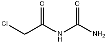 クロロアセチル尿素 化学構造式