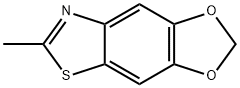 1,3-Dioxolo[4,5-f]benzothiazole,6-methyl-(7CI,8CI,9CI) Structure