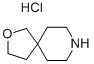 2-オキサ-8-アザスピロ[4,5]デカン塩酸塩 化学構造式