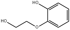 2-(2-ヒドロキシエトキシ)フェノール 化学構造式