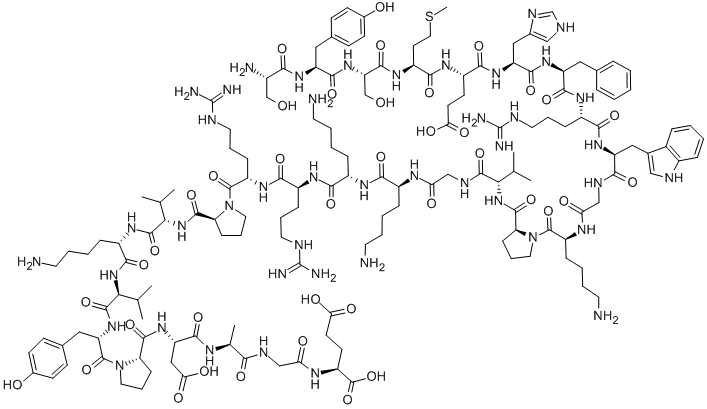 托沙克肽, 47931-80-6, 结构式