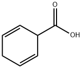 2,5-シクロヘキサジエン-1-カルボン酸 化学構造式