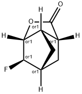 3,5-Methano-2H-cyclopenta[b]furan-2-one,6-fluorohexahydro-, Structure