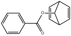 安息香酸7-ノルボルナジエニル 化学構造式