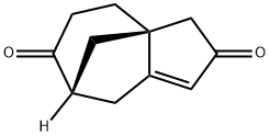 3H-3a,7-Methanoazulene-2,6-dione,4,5,7,8-tetrahydro-,(3aS,7R)-(9CI) Structure