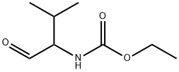 Carbamic  acid,  (1-formyl-2-methylpropyl)-,  ethyl  ester  (9CI) Structure