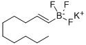 POTASSIUM TRANS-1-DECENYLTRIFLUOROBORATE 化学構造式