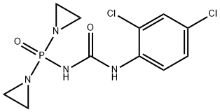 Urea, 1-(bis(1-aziridinyl)phosphinyl)-3-(2,4-dichlorophenyl)- (8CI),4797-24-4,结构式