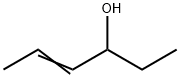 4-ヘキセン-3-オール 化学構造式