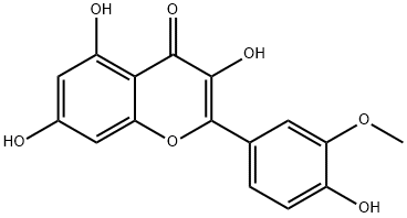 异鼠李素,480-19-3,结构式