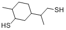 3-巯基-β,4-二甲基环己乙硫醇,4802-20-4,结构式