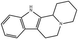 1,2,3,4,6,7,12,12b-octahydroindolo(2,3-a)quinolizine Struktur