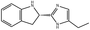 1H-Indole,2-(4-ethyl-1H-imidazol-2-yl)-2,3-dihydro-,(2S)-(9CI)|