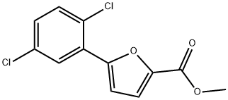 5-(2,5-二氯苯基)-2-呋喃甲酯 结构式
