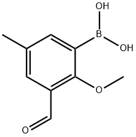 2-FORMYL-2-METHOXY-5-METHYLBORONIC ACID|3-甲酰基-2-甲氧基-5-甲基苯基硼酸