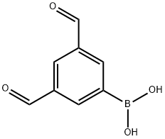 3 5-DIFORMYLPHENYLBORONIC ACID Struktur