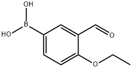 3-ホルミル-4-エトキシフェニルボロン酸 化学構造式
