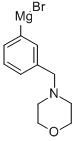 [3-(4-モルホリニルメチル)フェニル]マグネシウムブロミド 溶液 化学構造式