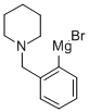 (2-(1-PIPERIDINYLMETHYL)PHENYL)MAGNESIU& Struktur