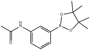 3-(4,4,5,5-TETRAMETHYL-1,3,2-DIOXABOROLAN-2-YL)ACETANILIDE Struktur