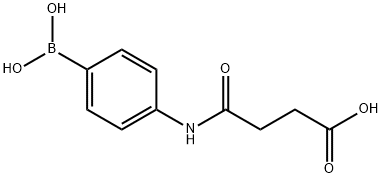 N-(4-PHENYLBORONIC)SUCCINAMIC ACID Struktur