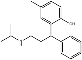 RAC デスイソプロピルトルテロジン 化学構造式