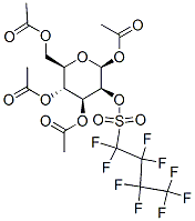 1 3 4 6-TETRA-O-ACETYL-2-O-NONAFLUOROBU& Struktur
