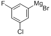 3-CHLORO-5-FLUOROPHENYLMAGNESIUM BROMIDE Structure