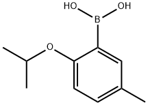 2-イソプロポキシ-5-メチルフェニルボロン酸 化学構造式