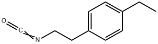 4-乙基苯乙基异氰酸酯, 480439-00-7, 结构式