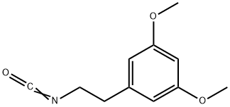 3,5-二甲氧基苯乙基异氰酸酯, 480439-01-8, 结构式