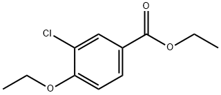 3-氯-4-乙氧基苯甲酸乙酯 结构式