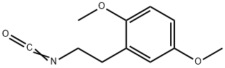2,5-二甲氧基苯乙基异氰酸酯,480439-35-8,结构式
