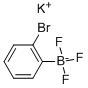 POTASSIUM 2-BROMOPHENYLTRIFLUOROBORATE 化学構造式
