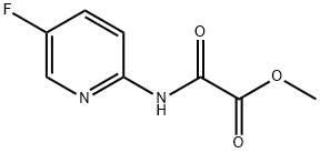 Acetic acid, [(5-fluoro-2-pyridinyl)amino]oxo-, methyl ester (9CI) Struktur