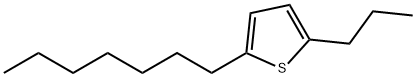 2-Heptyl-5-propylthiophene Struktur